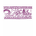 Tri-Band in Purple shirt