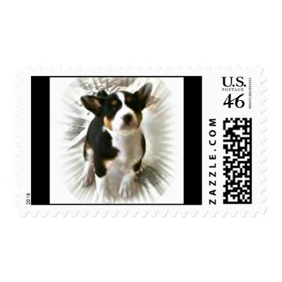 Tri Basenji stamp by deesbasenjis