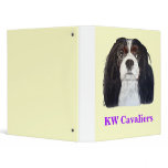 Tri Color Cavalier King Charles Spaniel, KW Cav... binders