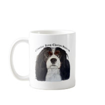 Tri Color Cavalier King Charles Spaniel mugs
