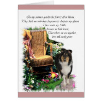 Tri-Color Rough Collie Art Gifts cards by DogsByDezign Tri-Color Rough Collie Art Gifts cards