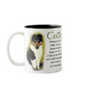 Tri Color Rough Collie Gifts mugs