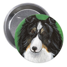 Tri color Sheltie del ángel del Amy Bolin Pins