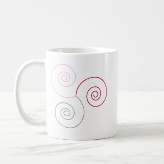 Tri-Color Spiral of Life copy mug