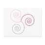Tri-Color Spiral of Life copy Postcards