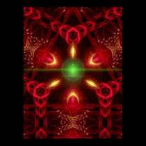 Tri-Fractal Poster posters