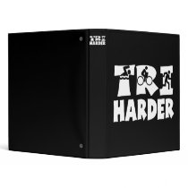 Tri Harder 3 Ring Binder