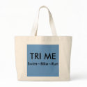TRI ME, Swim~Bike~Run bags by kaila325 TRI ME, Swim~Bike~Run bags