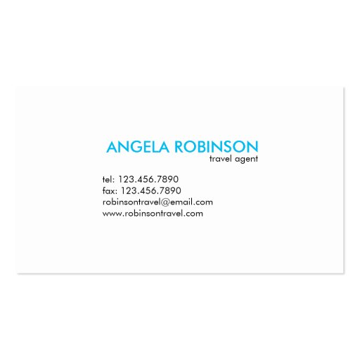 Tri-Squares - Palms Business Card Template (back side)
