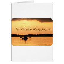 Tri-State Kayakers Greeting Cards