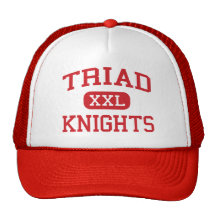 Triad - Knights - Middle - Saint Jacob Illinois Mesh Hats