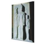 Triad of Menkaure Stretched Canvas Print