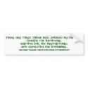 Triad One bumper stickers