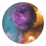 Trial by Fire B Round Stickers
