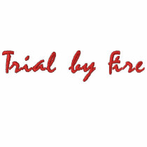 Trial by Fire Track Jacket embroidered shirts