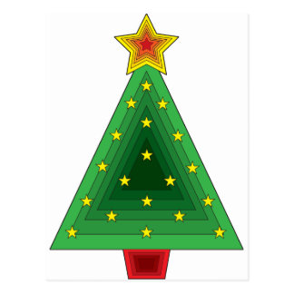 triangle christmas tree cards zazzle triangle christmas tree cards zazzle