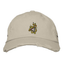 Triangle Embroidered Hat embroidered hats by cmfrew Triangle Embroidered Hat embroidered hats