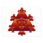 Triangle Fractal: Vector Art: Post Card