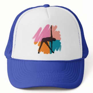 Triangle Pose Yoga Gift hat