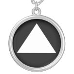 Triangle Sterling Silver Necklace necklaces