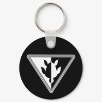 Triangle Turtle Keychain