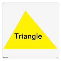 Triangle Wall Decal