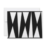 Triangles WB invitations