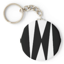 Triangles WB Key Chain