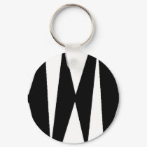 Triangles WB keychains by Calenario Triangles WB keychains