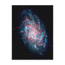 Triangulum Galaxy Postcard