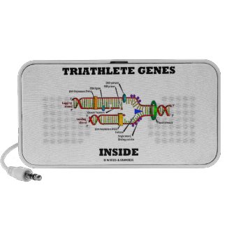Triathlete Genes Inside (DNA Replication) Speaker System