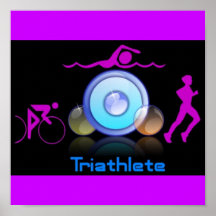 TRIATHLETE POSTER