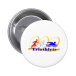 Triathlete - Run Bike Swim Button