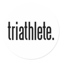 Triathlete. stickers