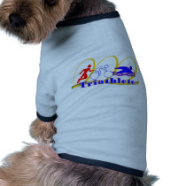 Triathlete SWIM RUN BIKE pet clothing