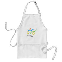 Triathlon1_Zazzle aprons by pokkku Triathlon1_Zazzle aprons