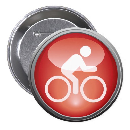 Triathlon CYCLE Race Day Button