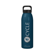 Triathlon CYCLE Water Bottle (blue) water bottles