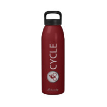 Triathlon CYCLE Water Bottle (cranberry) water bottles
