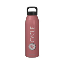Triathlon CYCLE Water Bottle (pink) water bottles