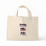 Triathlon Daddy Canvas Bags