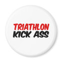 Triathlon magnets by republicofsport Triathlon magnets