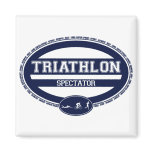 Triathlon Oval Magnets