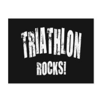 Triathlon postcards