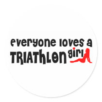 Triathlon stickers