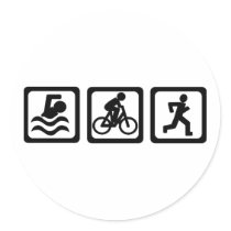 Triathlon Sticker