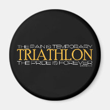 Triathlon – The Pride is Forever Fridge Magnet