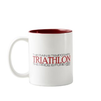 Triathlon &ndash; The Pride is Forever mug