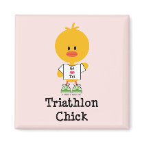 TriathlonChick magnets