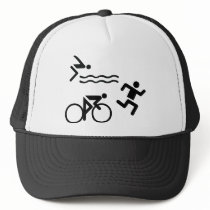 Triatholon - running swimming cycling mesh hat